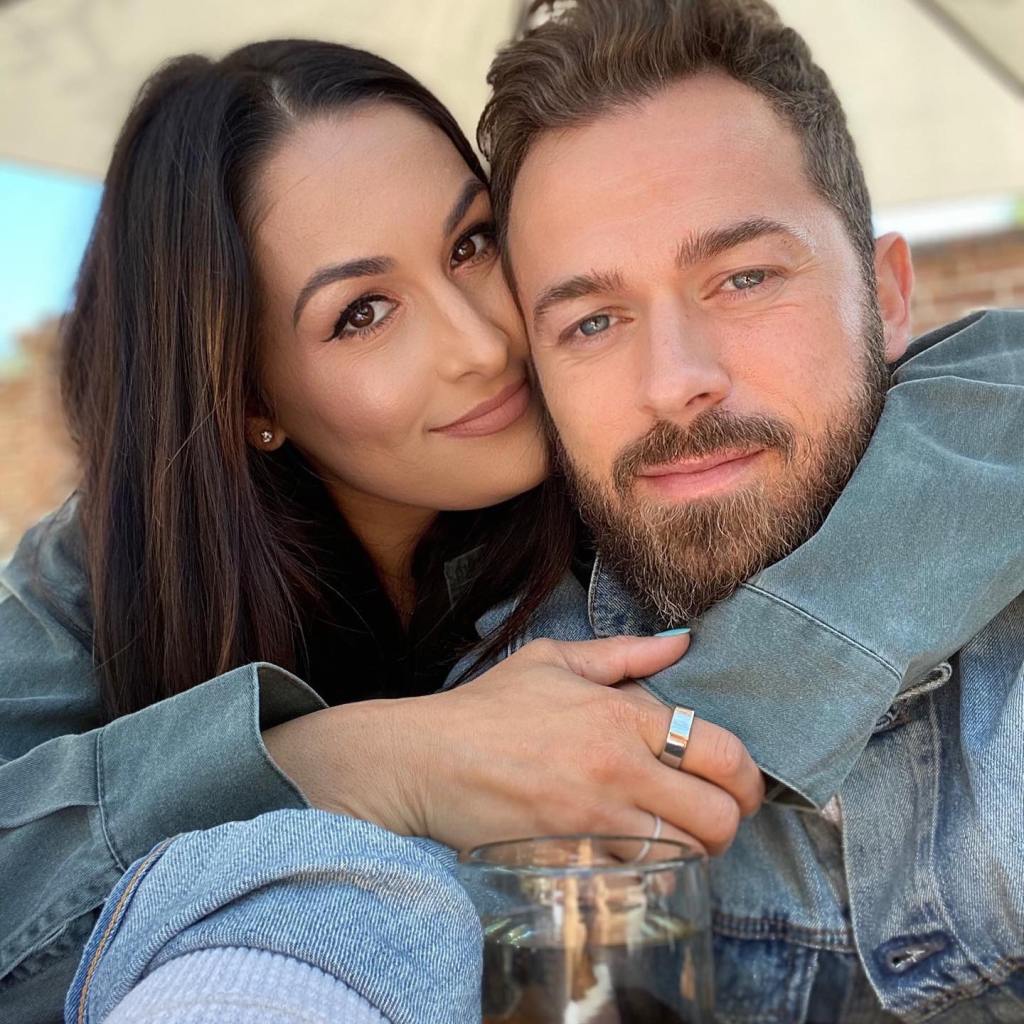 Nikki Bella and Artem Chigvintsev, March 2021.