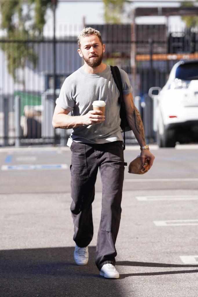 Artem Chigvintsev is seen on November 22, 2023 in Los Angeles, California.  