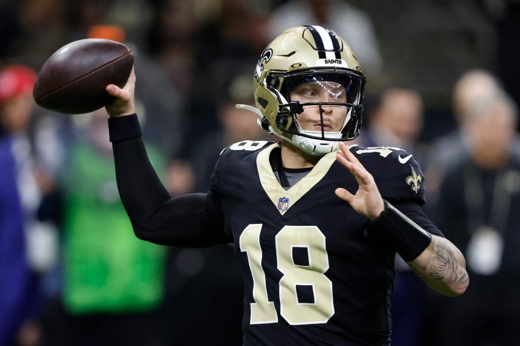 Spencer Rattler will start at quarterback for the Saints. 