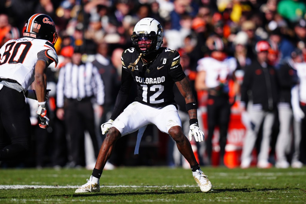 Travis Hunter also recorded an interception on defense during Colorado's win Friday.