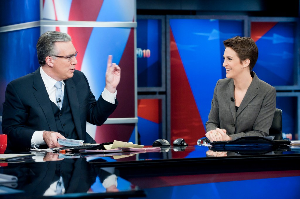 Olbermann and Maddow