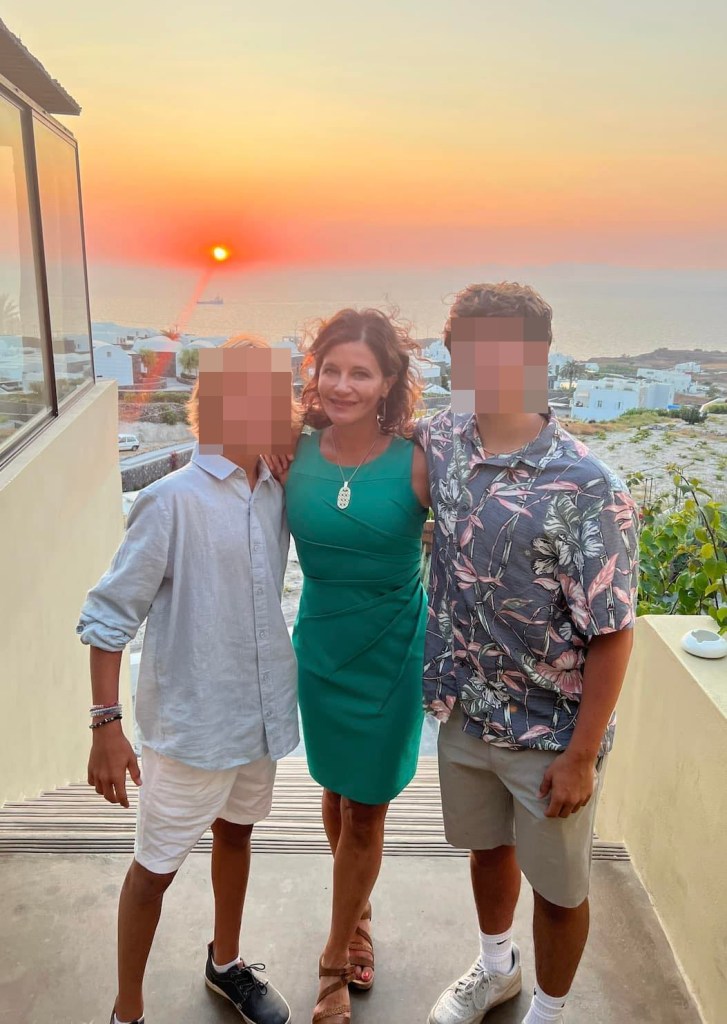 Paulette had enjoyed her idyllic life with her husband and their two sons.