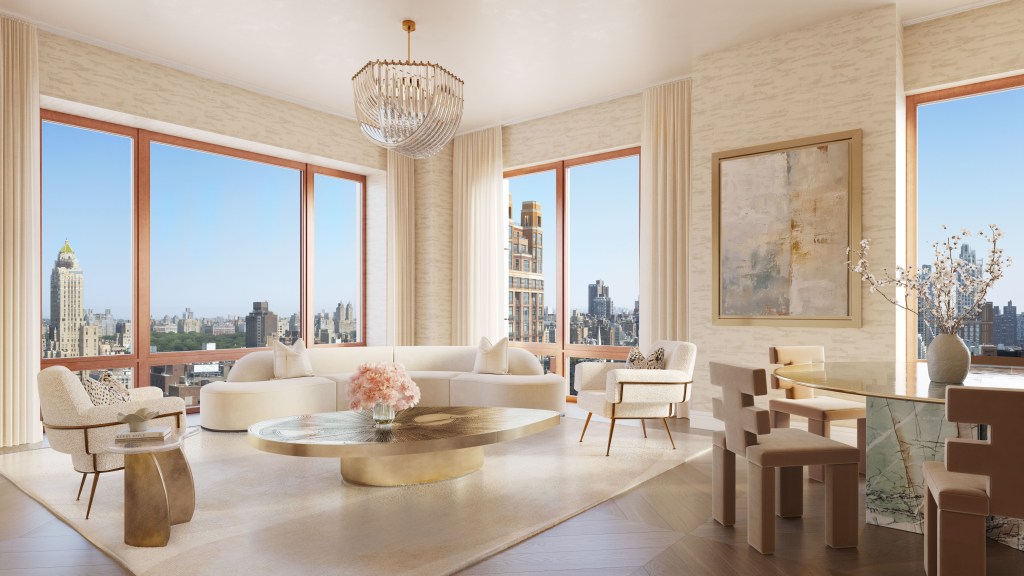 There, interiors are airy and bright thanks to light pouring in through large exposures.