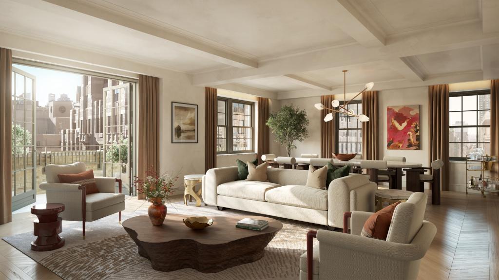 Even the homes inside the Surrey are stylish and cozy.