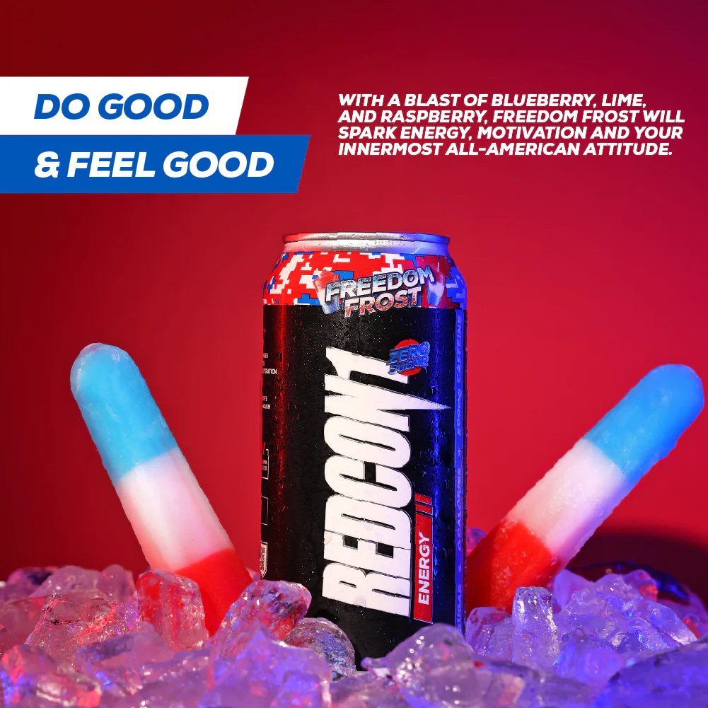 Redcon1 Jolt Cola advertisement.