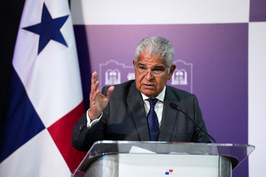 Panama's President José Raúl Mulino