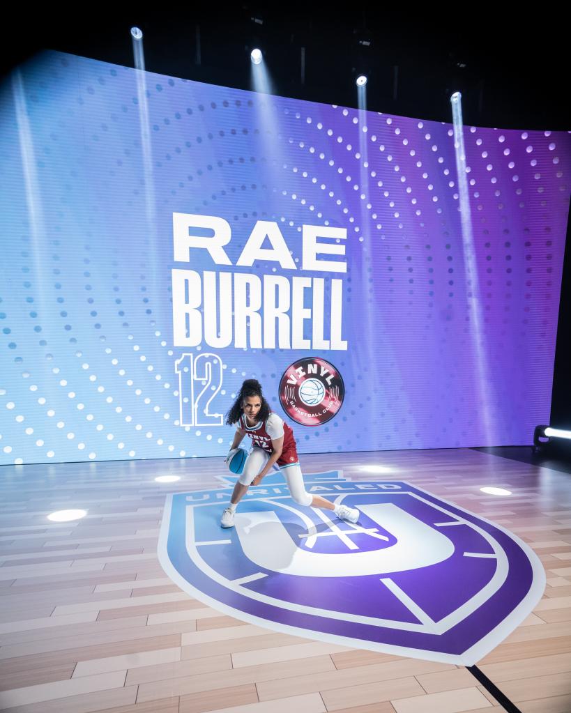 Sparks star Rae Burrell will play for the Vinyl in the upstart league.