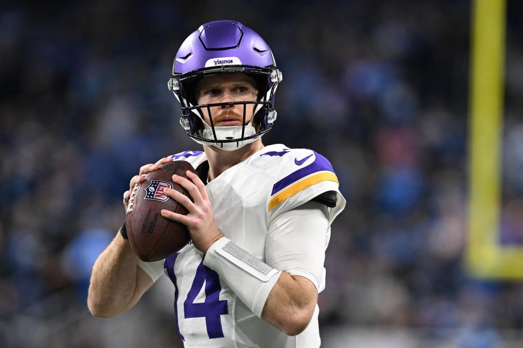 Sam Darnold could be available as a free agent for the Giants especially if the Vikings flame out early in the playoffs. 