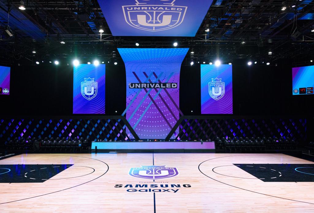 The Unrivaled court will seat 850 fans in an intimate setting for the 3-on-3 basketball league.