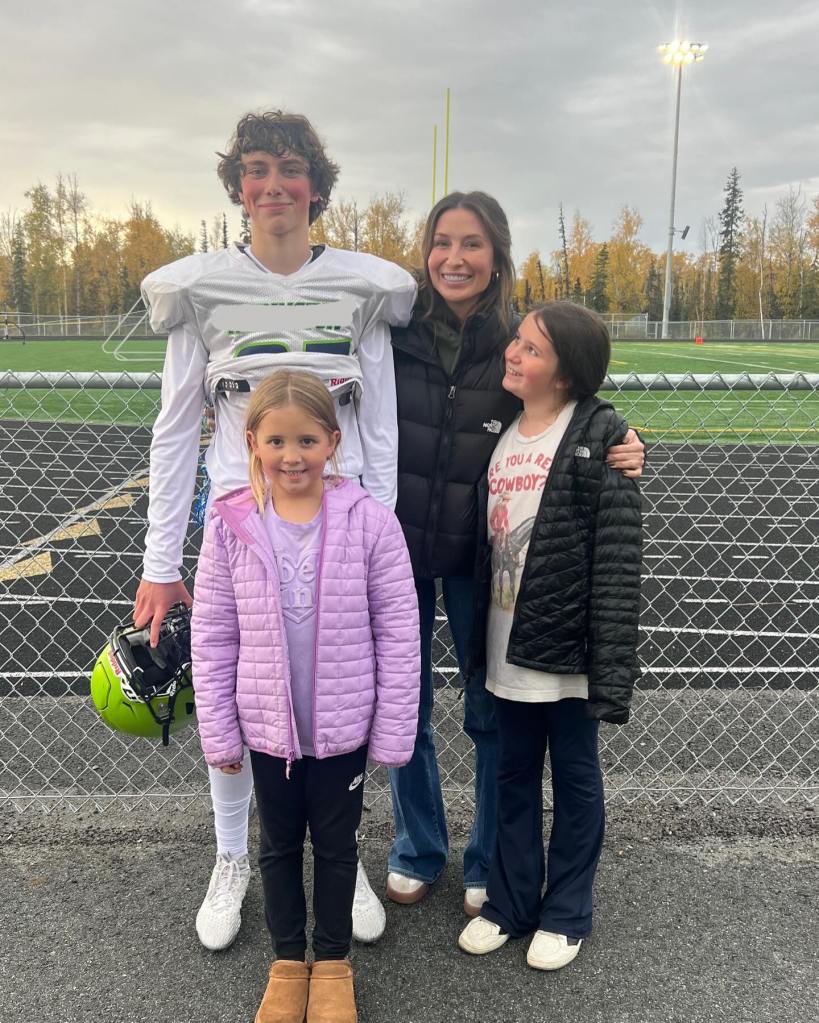 Bristol Palin and her kids.