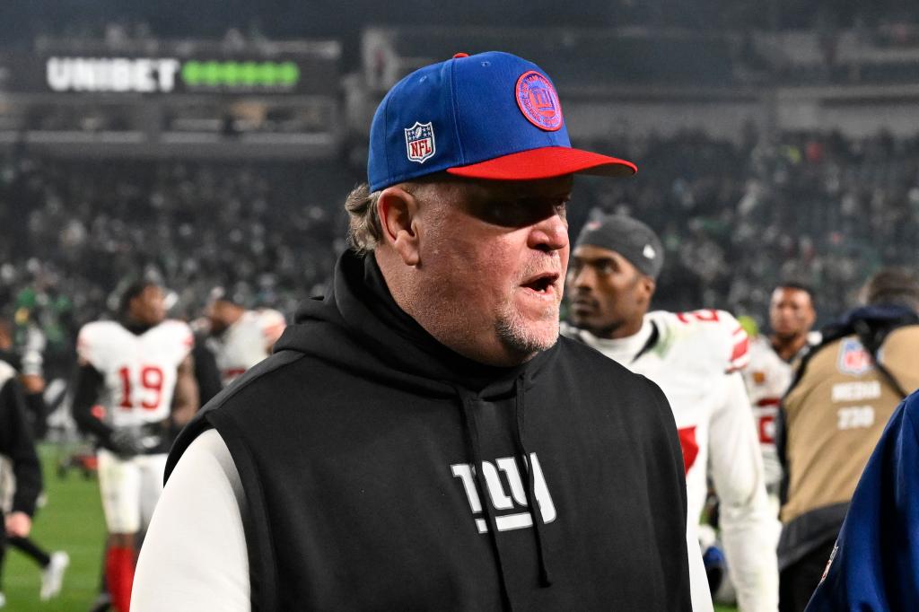Wink Martindale after the 2023 regular-season finale.