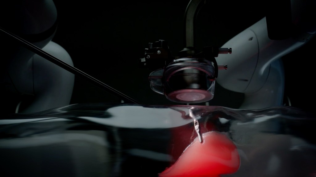 Levita's MARS system (pictured here) uses magnetic forces for precise tissue retraction and manipulation of internal organs.