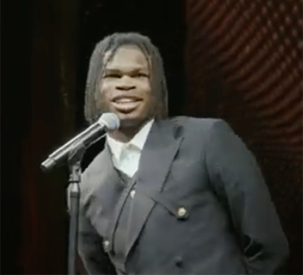 Travis Hunter accepts Sports Illustrated's Breakout Star of the Year at SI's annual awards ceremony at the Wynn in Las Vegas on January 7, 2025. 