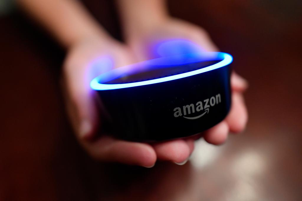 Amazon Echo Dot device