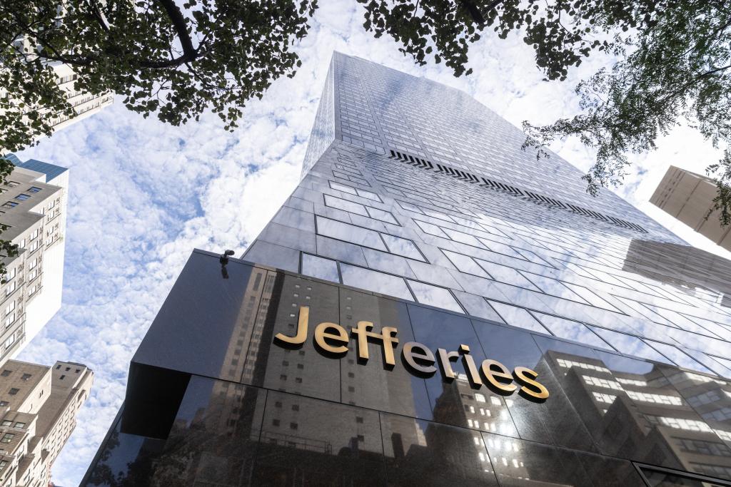 Jefferies Financial Group headquarters building in New York, US, taken on August 23, 2023