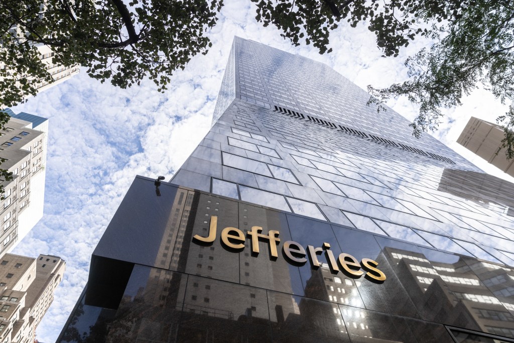 Jefferies Financial Group headquarters building in New York, US, taken on August 23, 2023