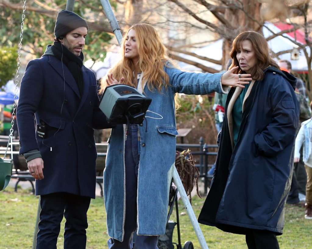 The "Gossip Girl" alum, 37, updated her initial lawsuit, which was filed on Dec. 31, in New York federal court late Tuesday. Here, Blake Lively and Justin Baldoni engaged in a tense discussion on the set of "It Ends With Us."
