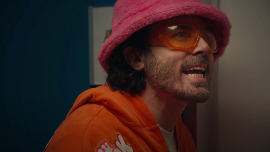 Casey Affleck in the Dunkin' Donuts commercial