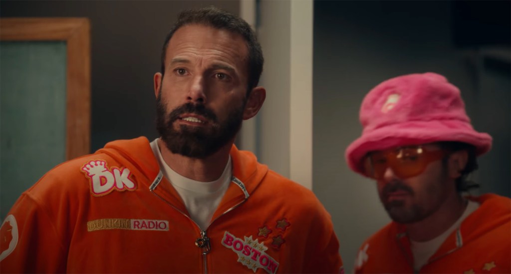 Ben Affleck, Casey Affleck in the Dunkin' Donuts commercial