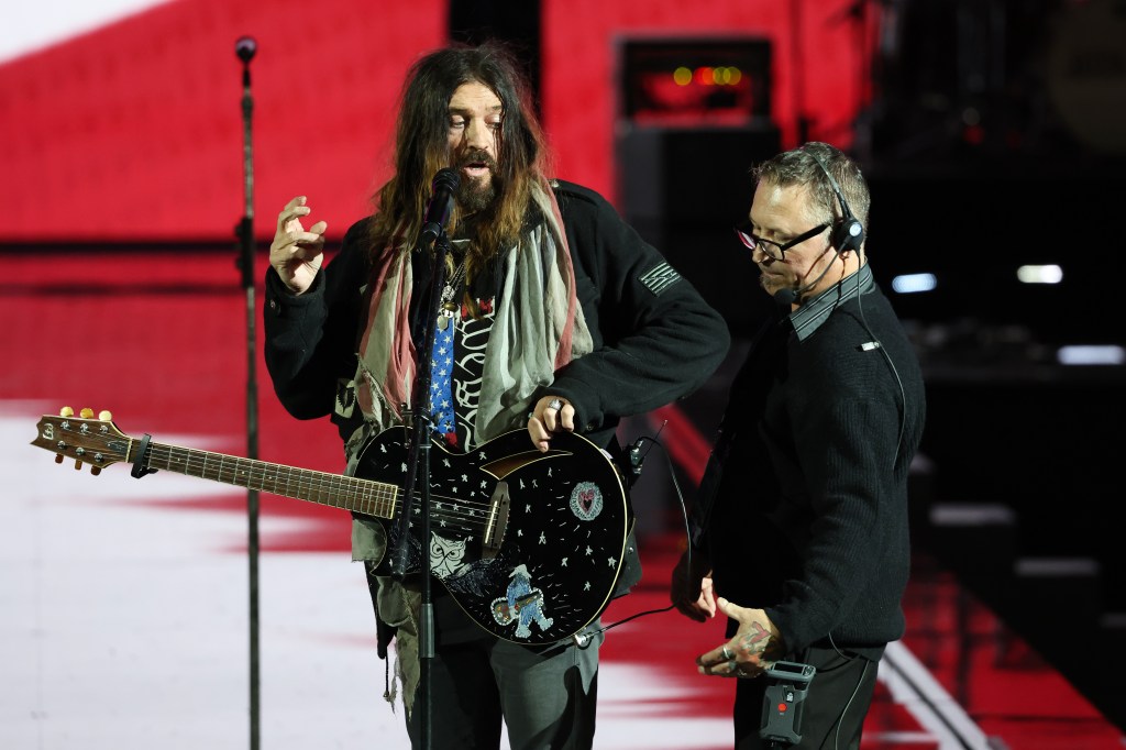 Billy Ray on stage at the Liberty Ball on Jan. 20