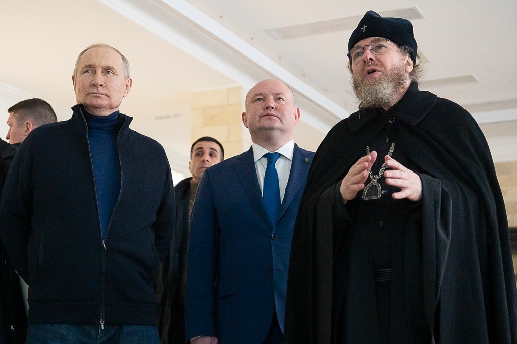 The alleged target was Tikhon Shevkunov, 66, whom Russian media have described for years as "Putin's confessor."