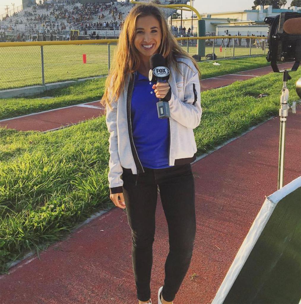 Katie Austin worked as a sports host for Fox Sports West.