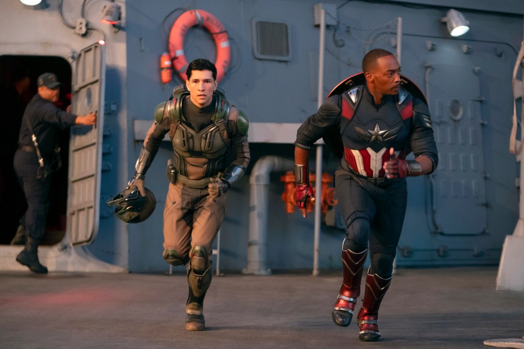 Danny Ramirez in "Captain America Brave New World."