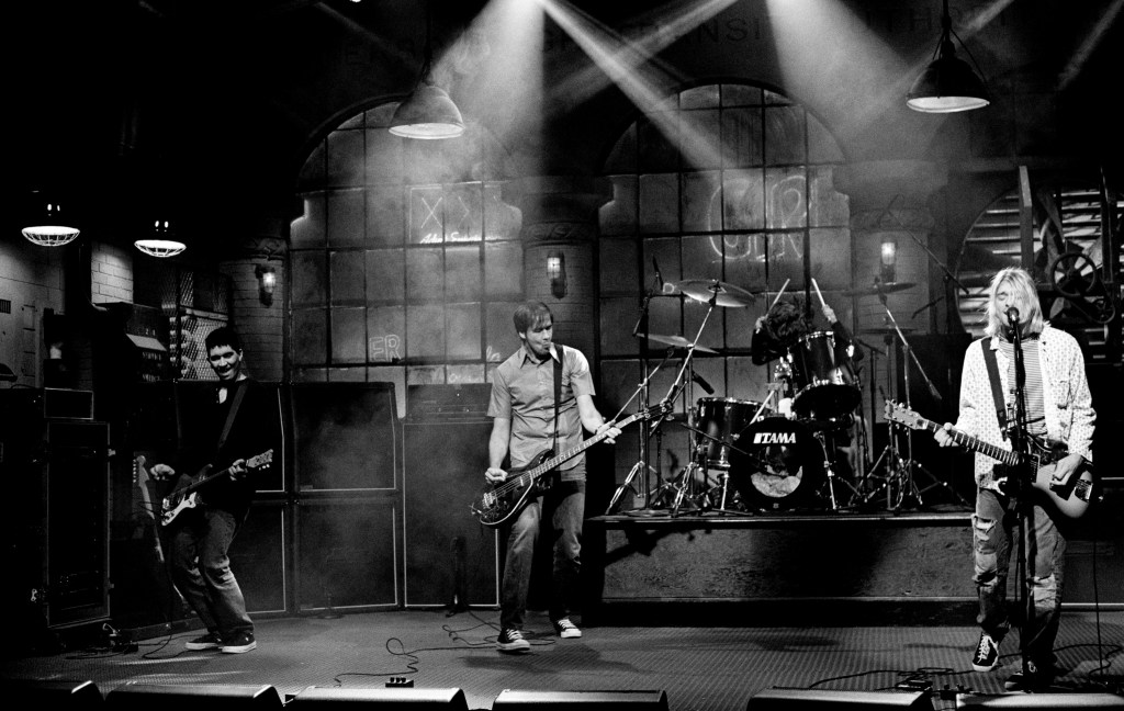 Nirvana on "SNL" in 1993.