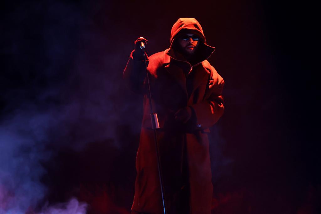 The Weeknd at the 2025 Grammys.