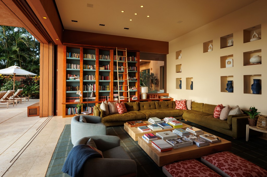 A library. 