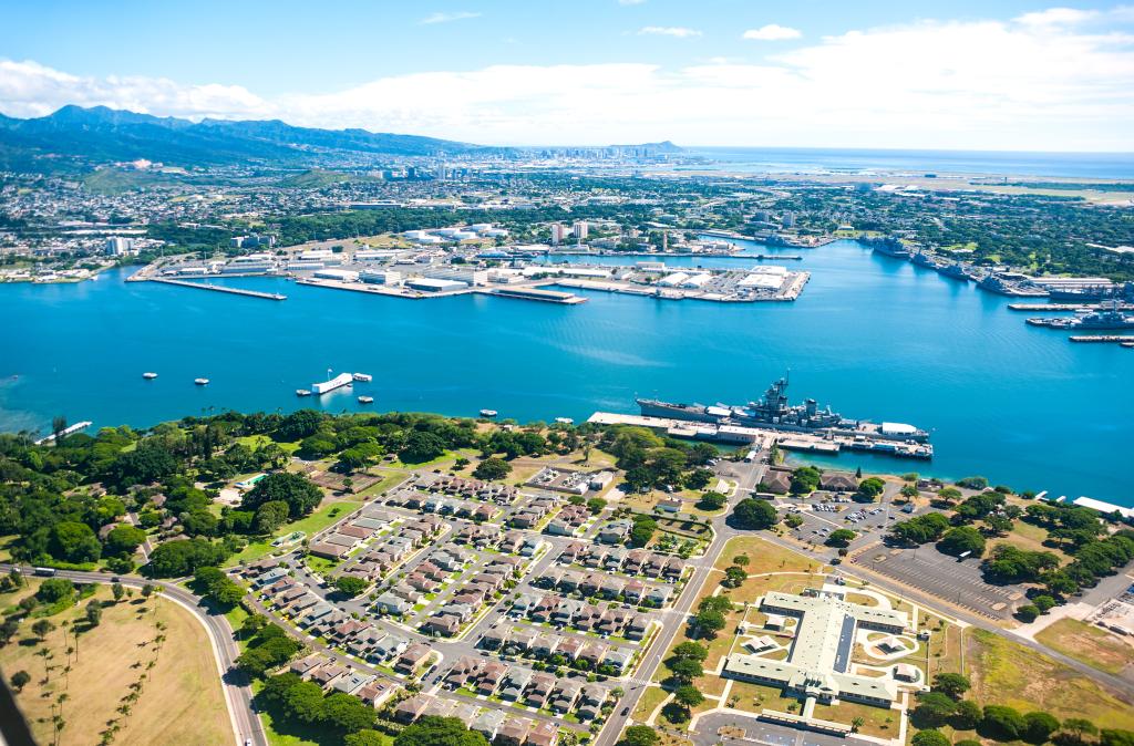 Pearl Harbor, Hawaii.