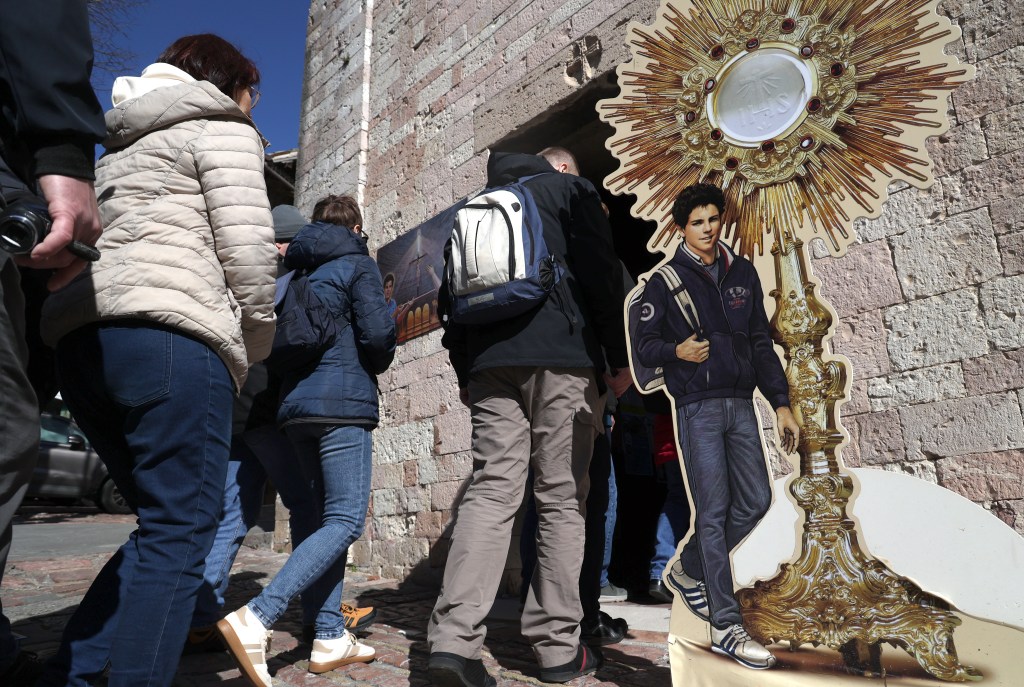 Acutis will become the first canonized millennial saint in April. 