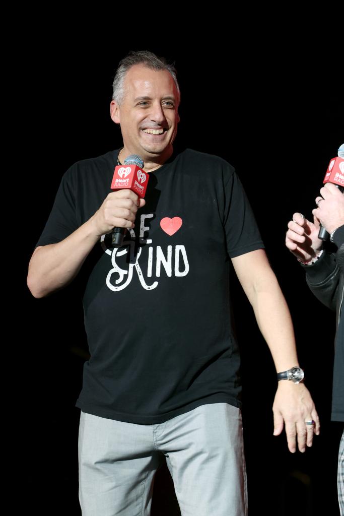 Joe Gatto speaks during iHeartRadio Y100's Jingle Ball 2024 Presented By Capital One  at Kaseya Center on December 21, 2024 in Miami, Florida.  