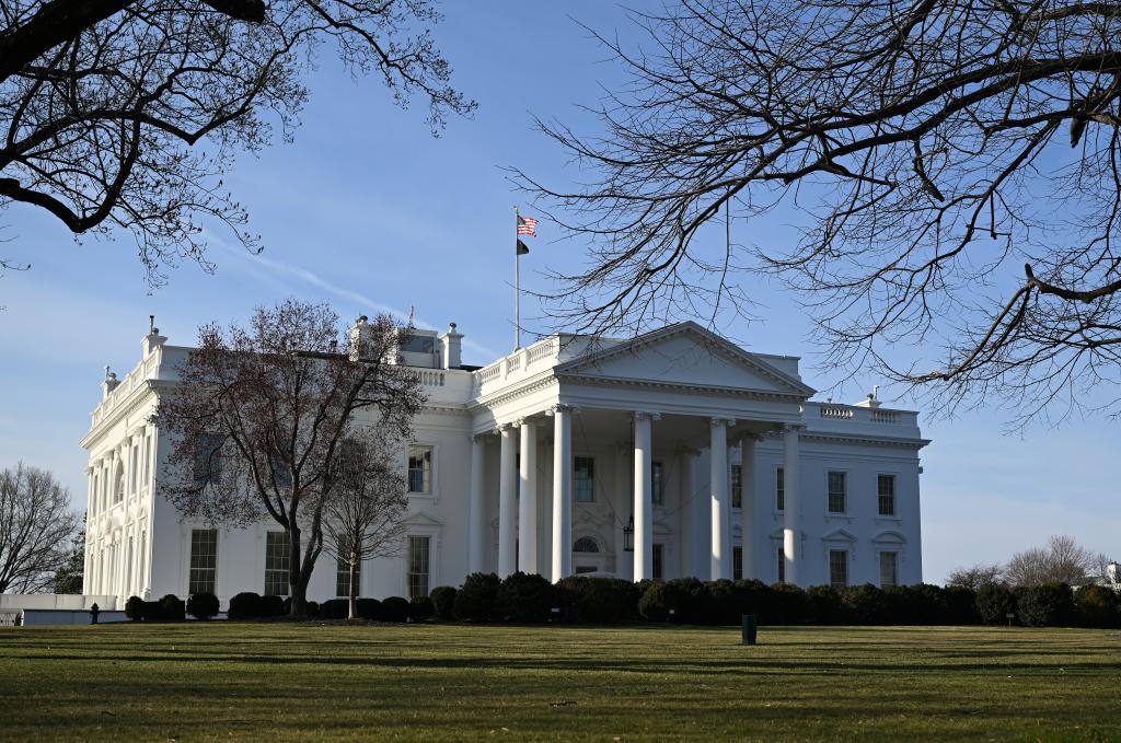 The White House on March 9.