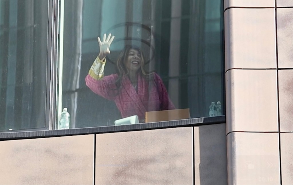 Wendy Williams spotted back at her NYC assisted living facility on March 13, 2025, in an exclusive photo obtained by The Post.