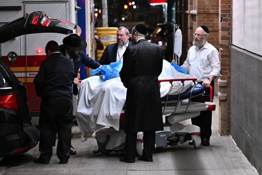 Aftermath of fatal Brooklyn crash.