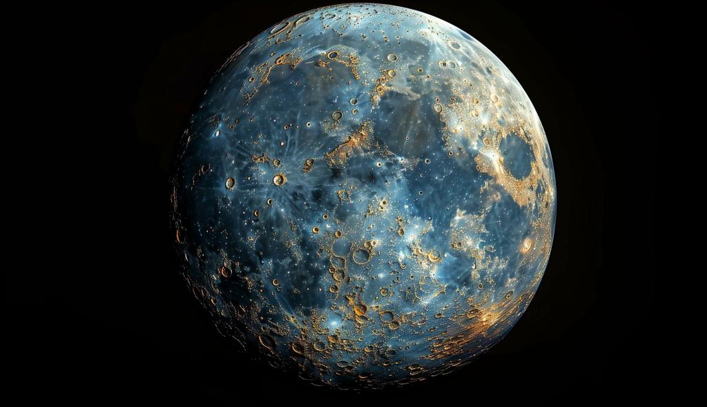 mercury  on black background