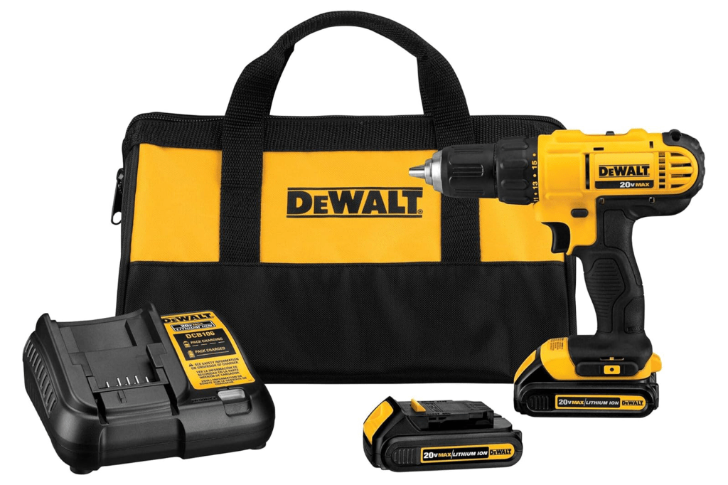 DEWALT 20V Max Cordless Drill/Driver Kit