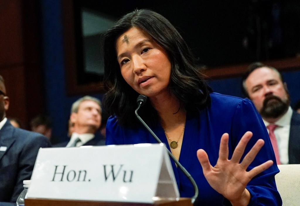 Boston Mayor Michelle Wu 