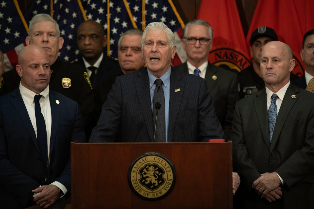 Nassau County officials announce new ICE agreement.