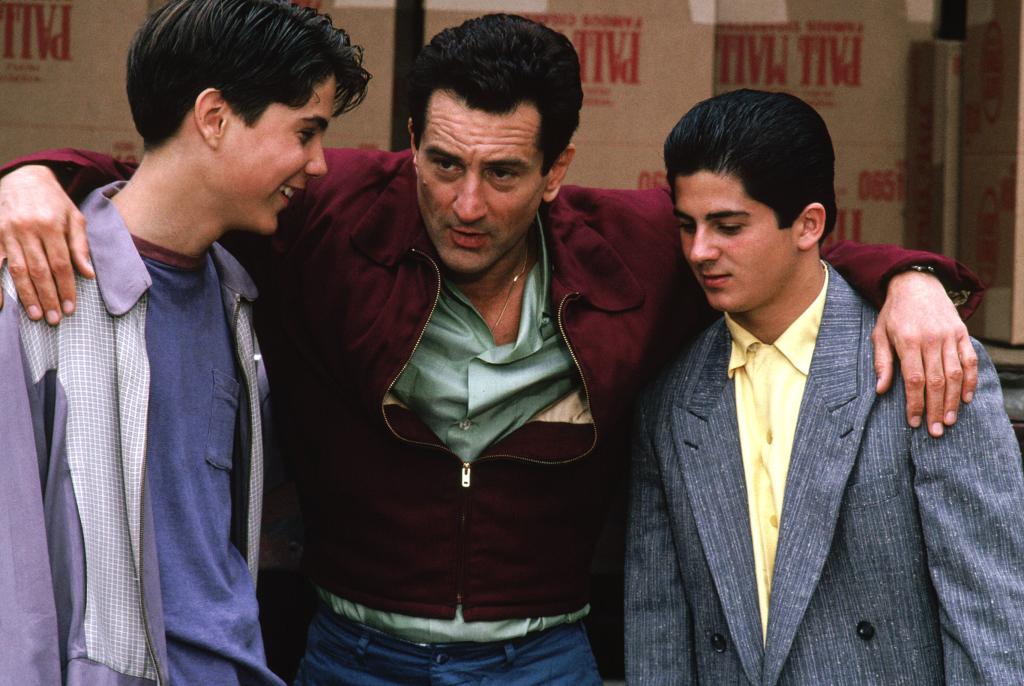 Christopher Serrone, Robert De Niro, Joe D'Onofrio, 1990 in Goodfellas