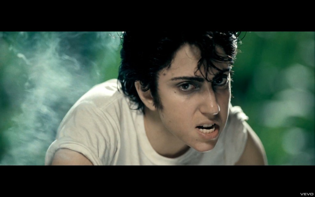 Lady Gaga in her "You and I" video.