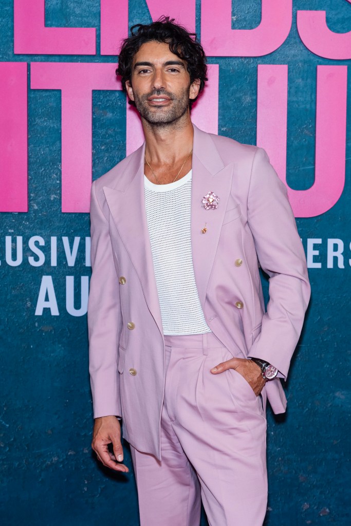 Justin Baldoni at the "It Ends With Us" premiere in New York in August 2024.