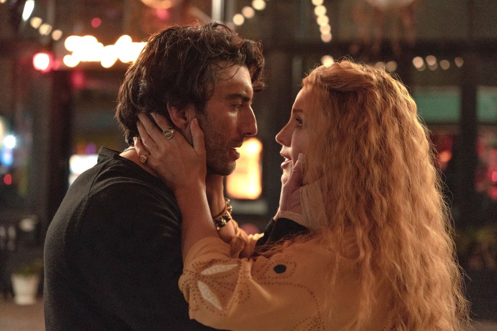 Justin Baldoni and Blake Lively in "It Ends With Us."