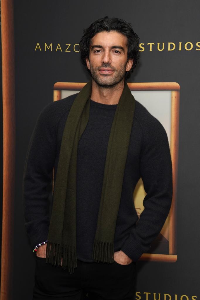Justin Baldoni at "The Boys in the Boat" screening in December 2023