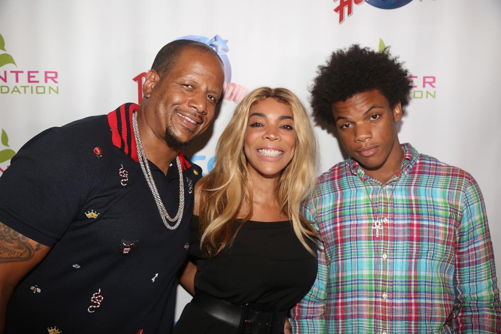 Kevin Hunter, Wendy Williams and son Kevin Hunter Jr.