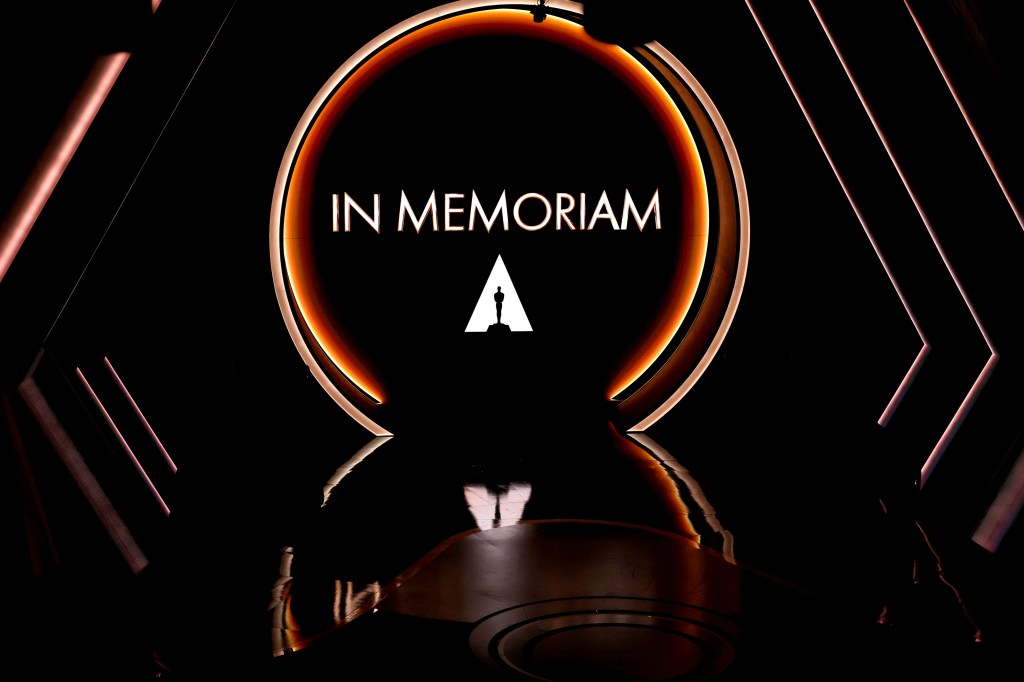 In Memoriam is shown during the Oscars each year.