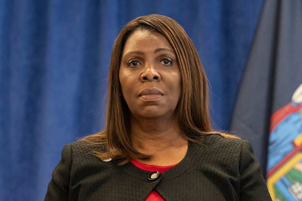 NY Attorney General Letitia James also was on the list.