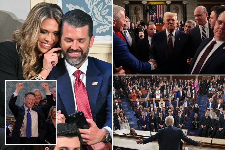 President Trump's address to joint session of Congress: PHOTOS