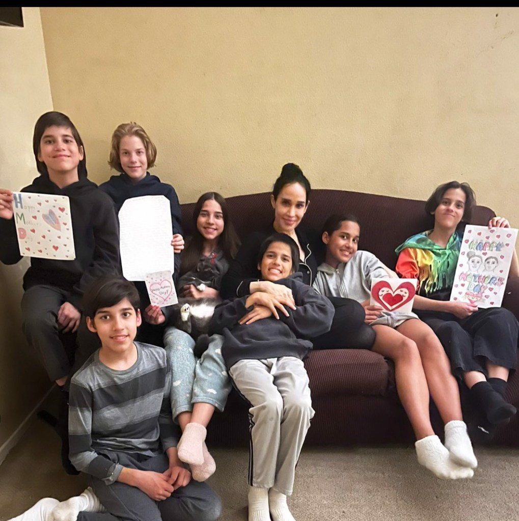 Nadya Suleman and kids.